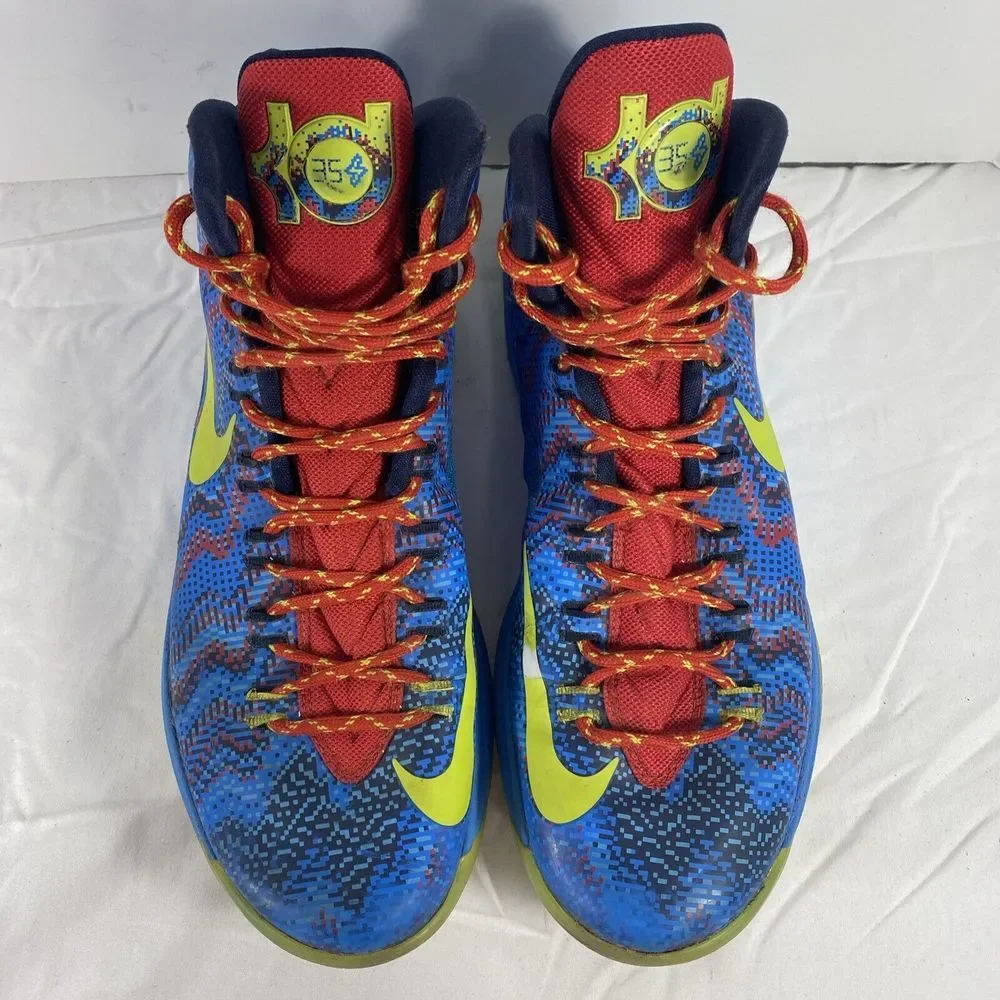 Nike Zoom KD 5 Christmas 2012 554988-401 Mens Size 9.5 Basketball Sneakers Shoes